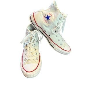 Converse Chuck Taylor All Star High Top Sneakers White Canvas Women's